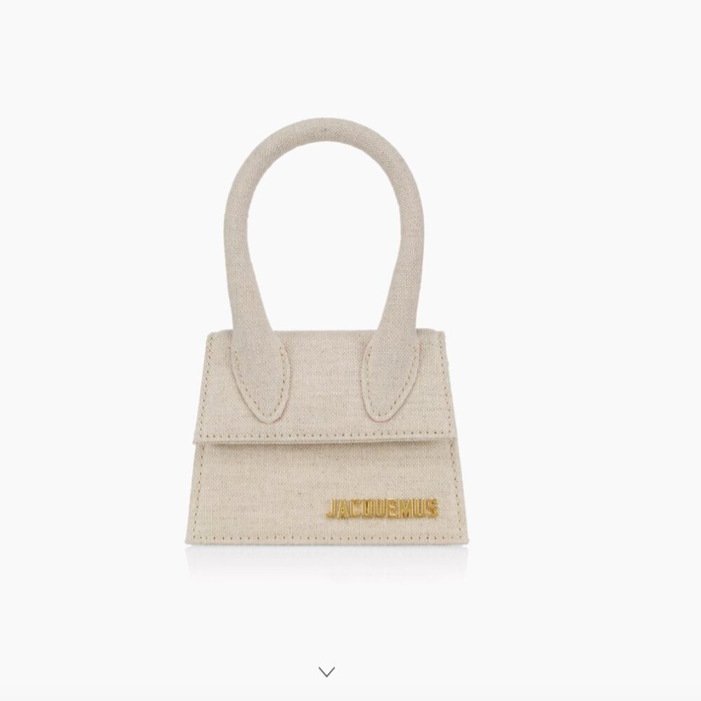 JACQUEMUS Le Chiquito Linen Mini Bag - Picture 2 of 6